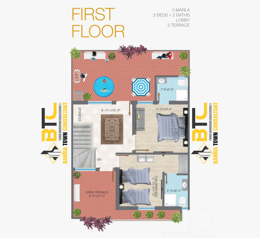 Eastern Villas Floor Plan First Floor