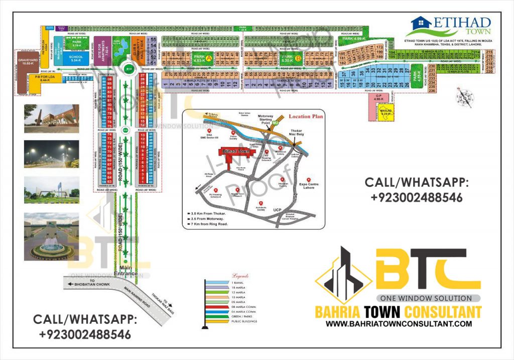 Etihad Town Phase 2 Map