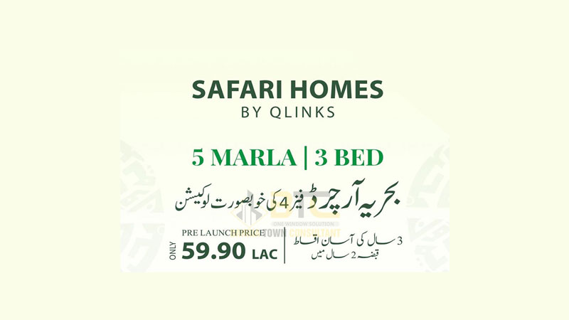 Safari Homes Bahria Orchard Phase 4 G6